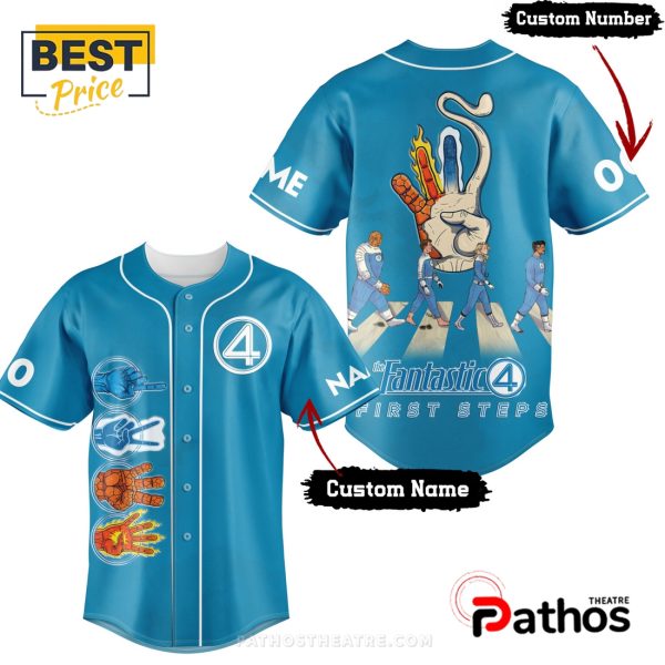 The Fantastic 4 Marvel Studios Baseball Jersey