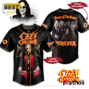 Ozzy Osbourne Prince of Darkness Forever Baseball Jersey