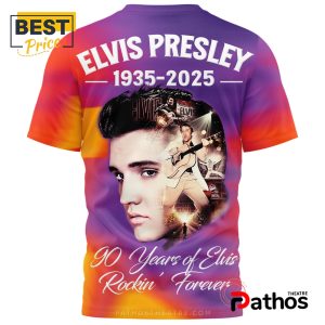 elvis presley 1935 2025 90 years memories shirt 3 B9M3Y