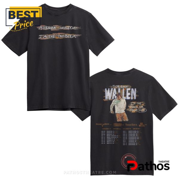 Wallen Concert 2025, Morgan I’m The Problem Tour 2025 T-Shirt