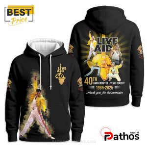 40th anniversary of live aid convert 2025 hoodie 3 I24yP