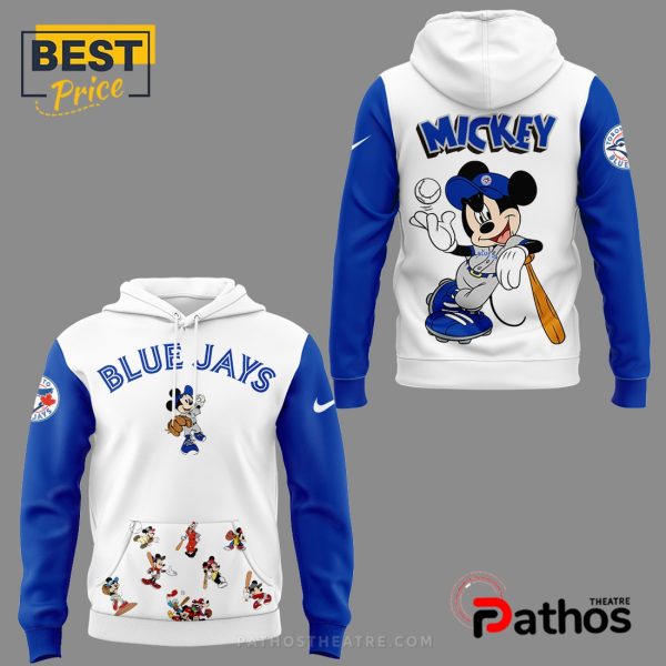 2025 Blue Jays Baseball Mickey Mouse Hoodie
