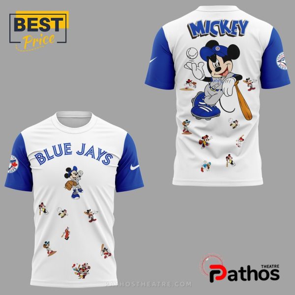 2025 Blue Jays Baseball Mickey Mouse Hoodie