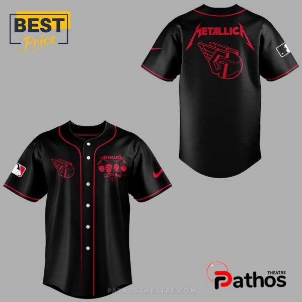 2025 Cleveland Guardians x Metallica Baseball Jersey