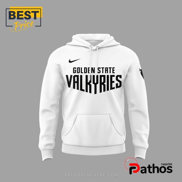 2025 Golden State Valkyries White Hoodie
