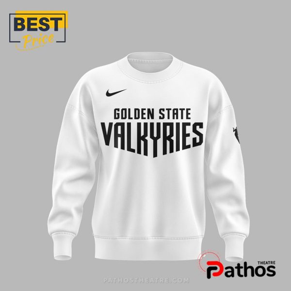 2025 Golden State Valkyries White Hoodie