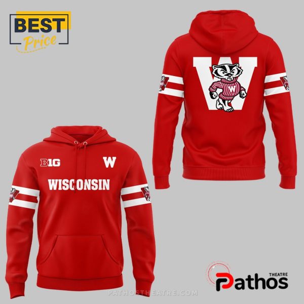 2025 Wisconsin Football Throwback Hoodie And Cap