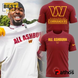 washington commanders all ashburn red hoodie 3 ZXFgY