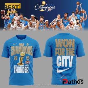 Premium OKC Thunder Won The City Hoodie