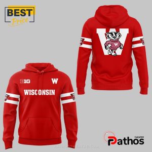 2025 wisconsin football throwback hoodie and cap 2 c1TiH