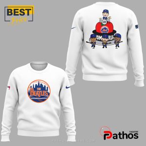 new york mets fab four the beatles white hoodie 6 1OBxp