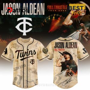 Minnesota Twins MLB x Jason Aldean Baseball Jersey