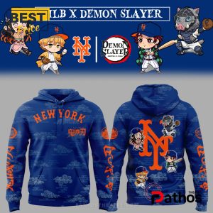 New York Mets x Demon Slayer Hoodie And Cap