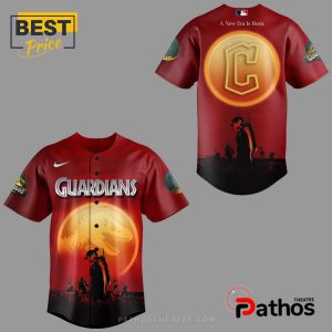 cleveland guardians jurassic world rebirth baseball jersey 2 YK4pO