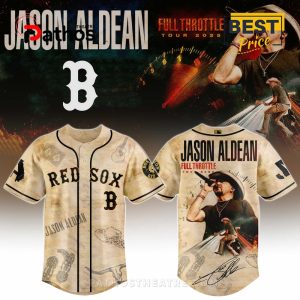 Boston Red Sox MLB x Jason Aldean Baseball Jersey