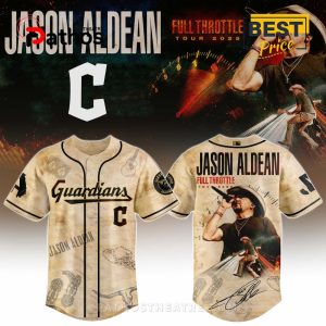 Cleveland Guardians MLB x Jason Aldean Baseball Jersey