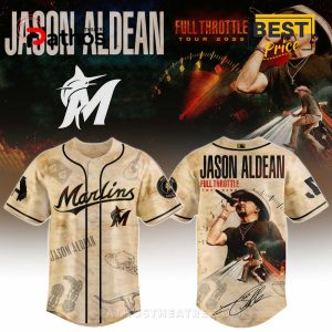 Miami Marlins MLB x Jason Aldean Baseball Jersey