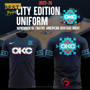 Premium OKC Basketball 2025-26 City Edition Hoodie