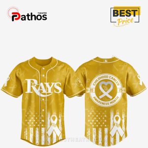 tampa bay rays mlb x childhood cancer awareness month 2025 jersey 2 f4Wq3