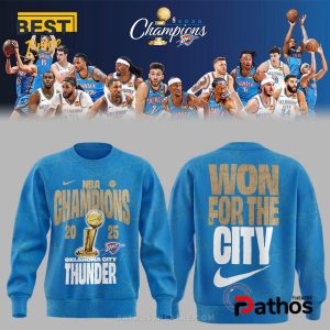 premium okc thunder won the city hoodie 3 1r4XU