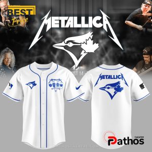 Blue Jays Baseball Metallica Night Baseball Jersey