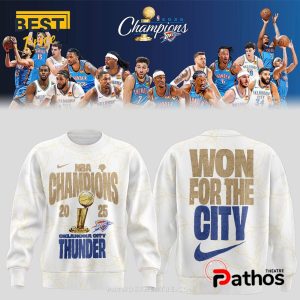 okc thunder won the city champions hoodie 3 cUr6g