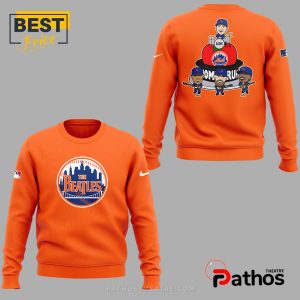 new york mets fab four the beatles orange hoodie 6 SKyyu