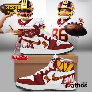 Custom Name Washington Commanders Air Jordan 1 Hightop