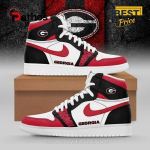 NCAA Georgia Bulldogs Air Jordan Hightop Sneakers