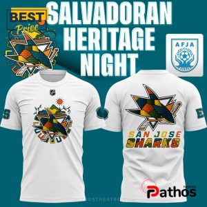 San Jose Sharks El Salvador Heritage Hoodie