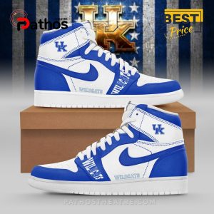 NCAA Wildcats Kentucky Air Jordan Hightop Sneakers