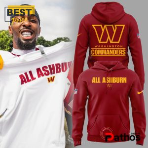 Washington Commanders All Ashburn Red Hoodie