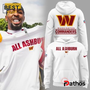 Washington Commanders All Ashburn White Hoodie