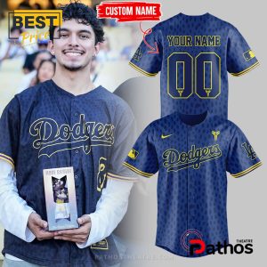 Dodgers Celebrating Kobe’s Bobblehead Baseball Jersey