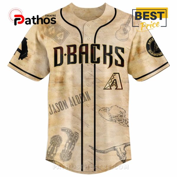 Arizona Diamondbacks MLB x Jason Aldean Baseball Jersey