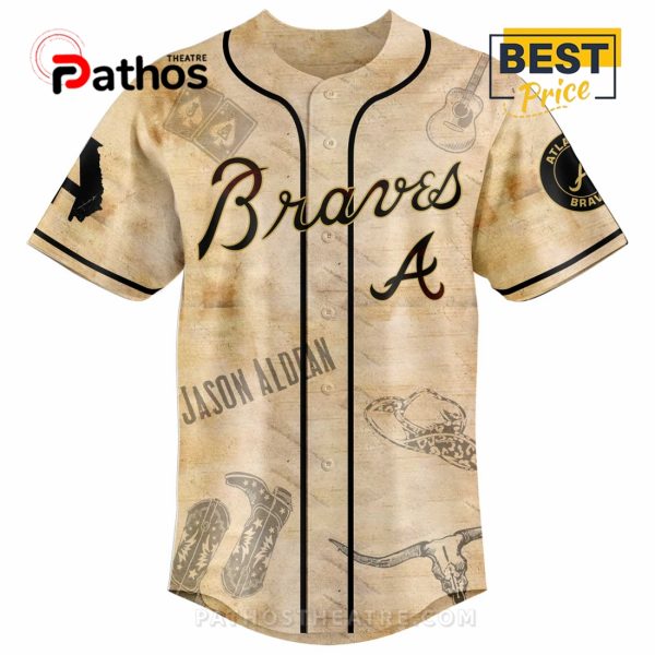 Atlanta Braves MLB x Jason Aldean Baseball Jersey