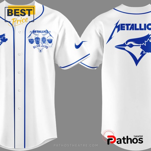 Blue Jays Baseball Metallica Night Baseball Jersey