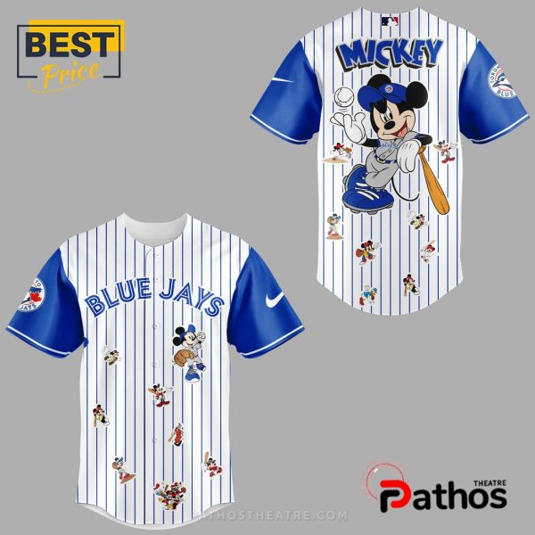 Blue Jays Baseball Mickey Mouse Baseball Jersey