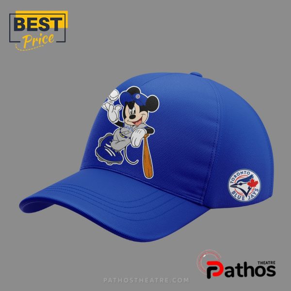 Blue Jays Baseball Mickey Mouse Hoodie And Cap