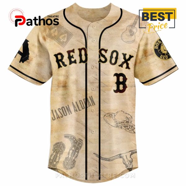 Boston Red Sox MLB x Jason Aldean Baseball Jersey