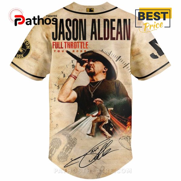 Boston Red Sox MLB x Jason Aldean Baseball Jersey