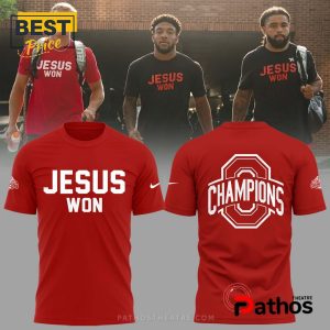 Premium Ohio State Jesus Won Champions Hoodie