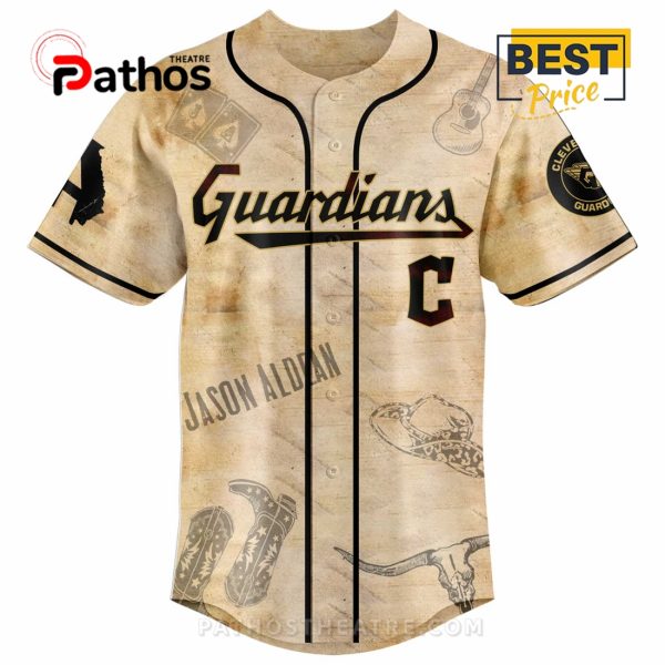 Cleveland Guardians MLB x Jason Aldean Baseball Jersey