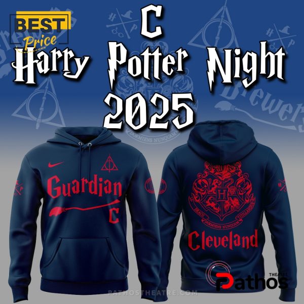 Cleveland Guardians x Harry Potter Night 2025 Hoodie