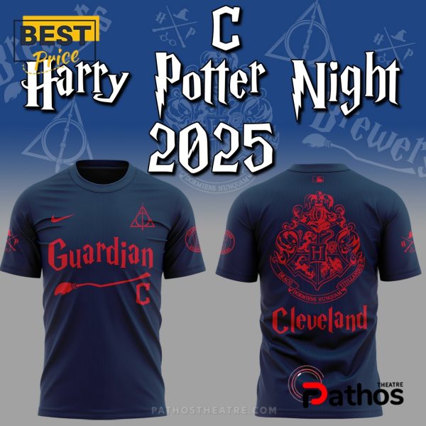 Cleveland Guardians x Harry Potter Night 2025 Hoodie
