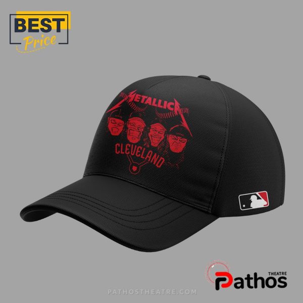 Cleveland Guardians x Metallica 2025 Hoodie And Cap