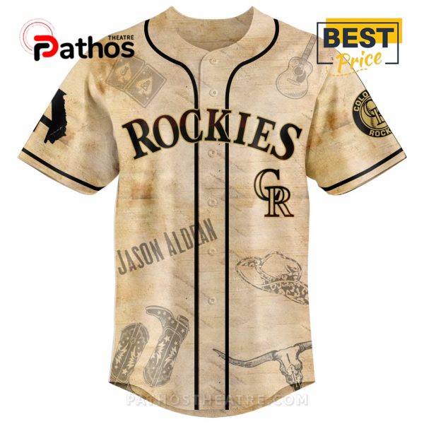 Colorado Rockies MLB x Jason Aldean Baseball Jersey