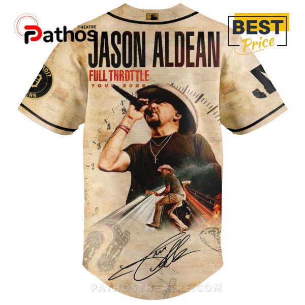 Detroit Tigers MLB x Jason Aldean Baseball Jersey