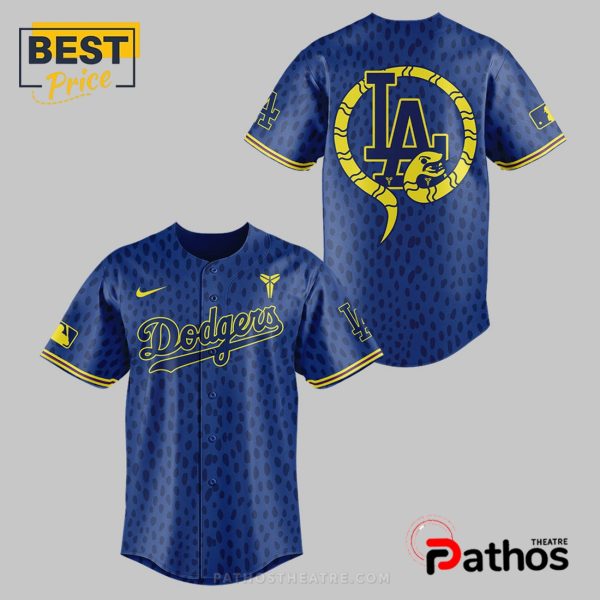 Dodgers Baseball Celebrating Kobe’s Bobblehead Baseball Jersey