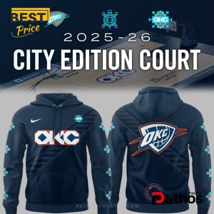 2025 Thunder Basketball New City Edition Hoodie